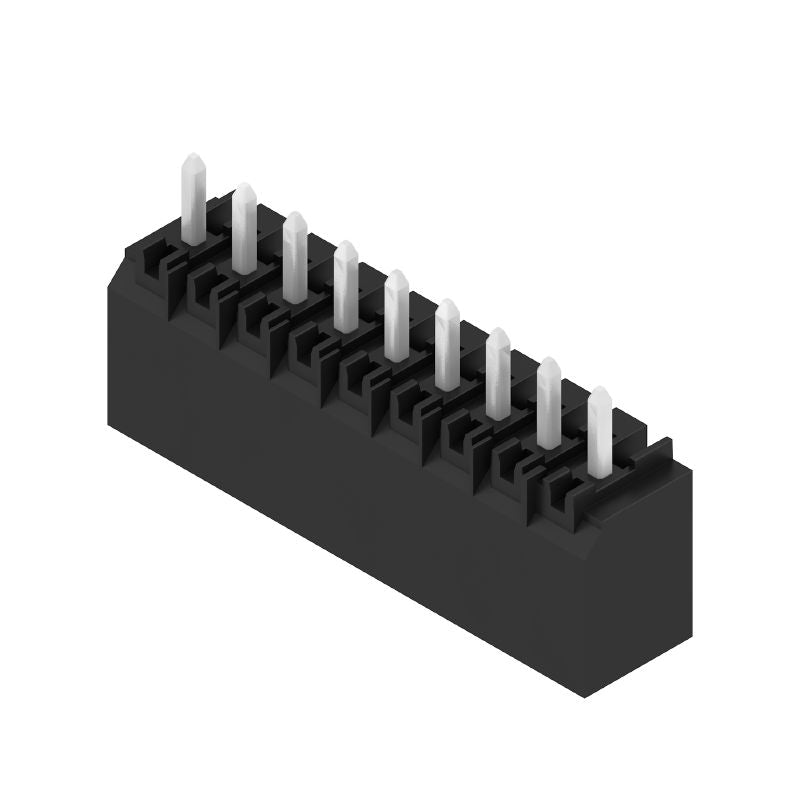 1115640000 - 3.50mm 9-Pole Male PCB Connector, 180° Angle, Black (Pack of 48)