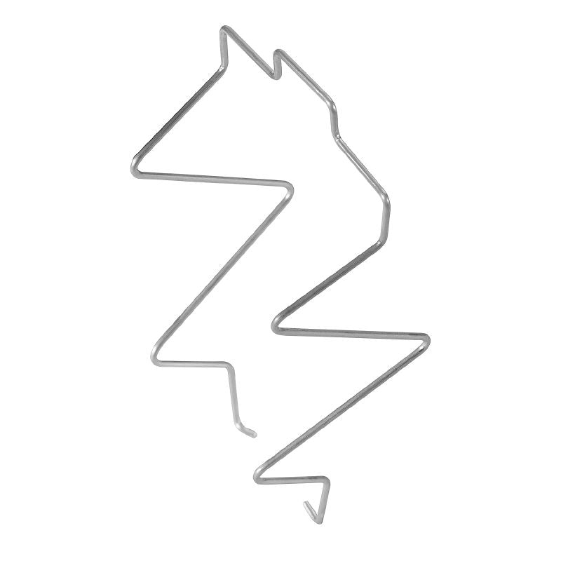 1134160000 - Metal D-SERIES Retaining Clip, Pack of 10, RoHS Compliant (Pack of 10)