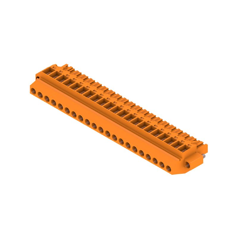 1949990000 - 5.08mm 21-Pole Female PCB Connector with 90° Angle (Pack of 12)