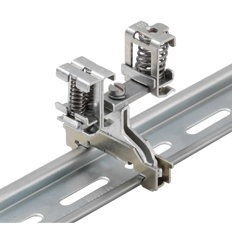 1749430000 - Steel Clamping Yoke for TS 35 Rail, 36.5mm Depth (Pack of 10)