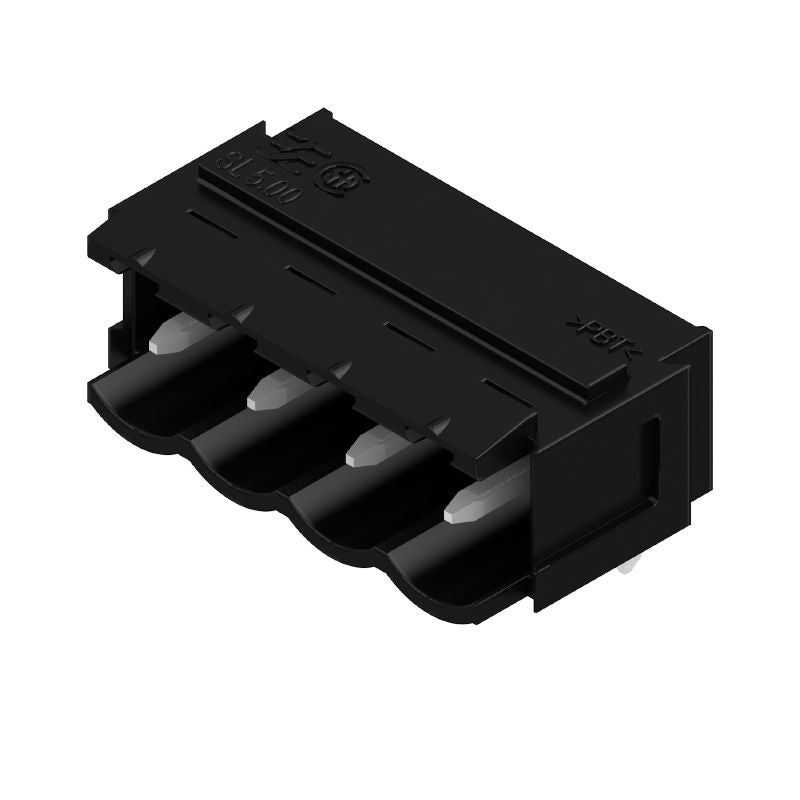 1965660000 - 5.00mm Male Header PCB Connector, 6 Poles, 90° Angle (Pack of 50)