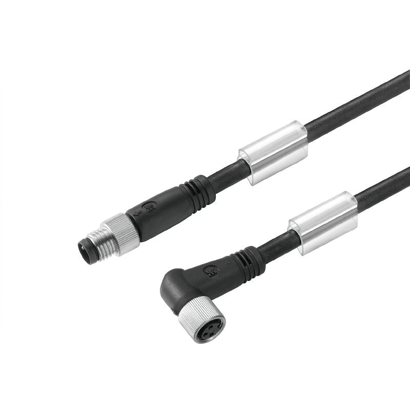 1824581000 - 10m M8 3-Pole PUR Connection Line for Sensors & Actuators