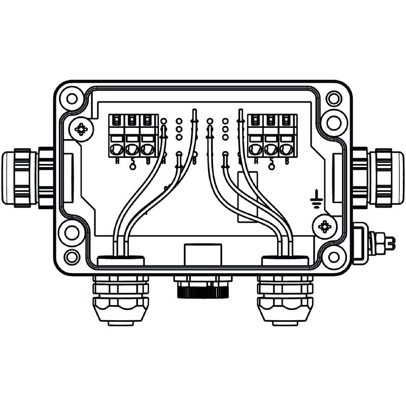 8564160000 - 8-Channel FISCO Field Distributor for Hazardous Areas