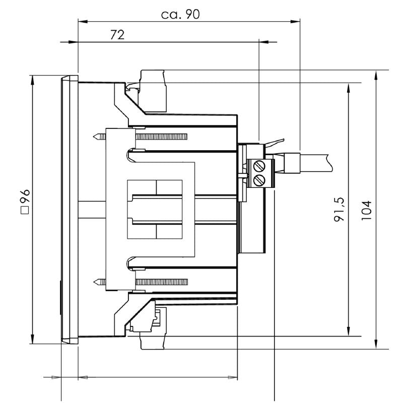 2540910000 - High-Accuracy Energy Meter for 1-Phase & 3-Phase Systems