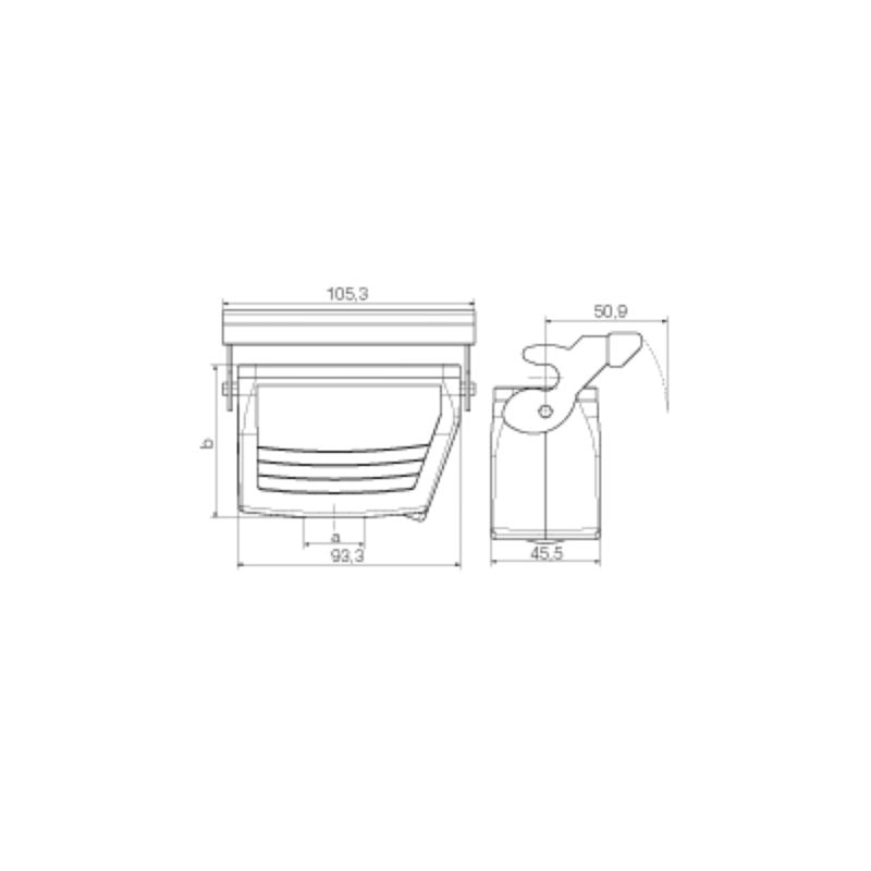 1787220000 - IP65 Enclosure with M25 Cable Entry, 6 Installation Size