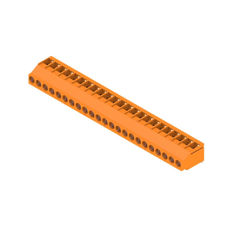 2429710000 - 5mm Pitch 23-Pole PCB Terminal with 3.2mm Solder Pins (Pack of 12)