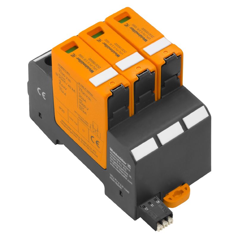 2530180000 - Low Voltage Surge Arrester for Rail TS 35, -40°C to 85°C