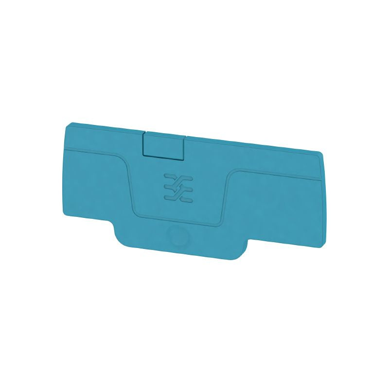 1552630000 - AEP 3C 1.5 BL Blue End Plate, 26.3mm Deep (Pack of 50)