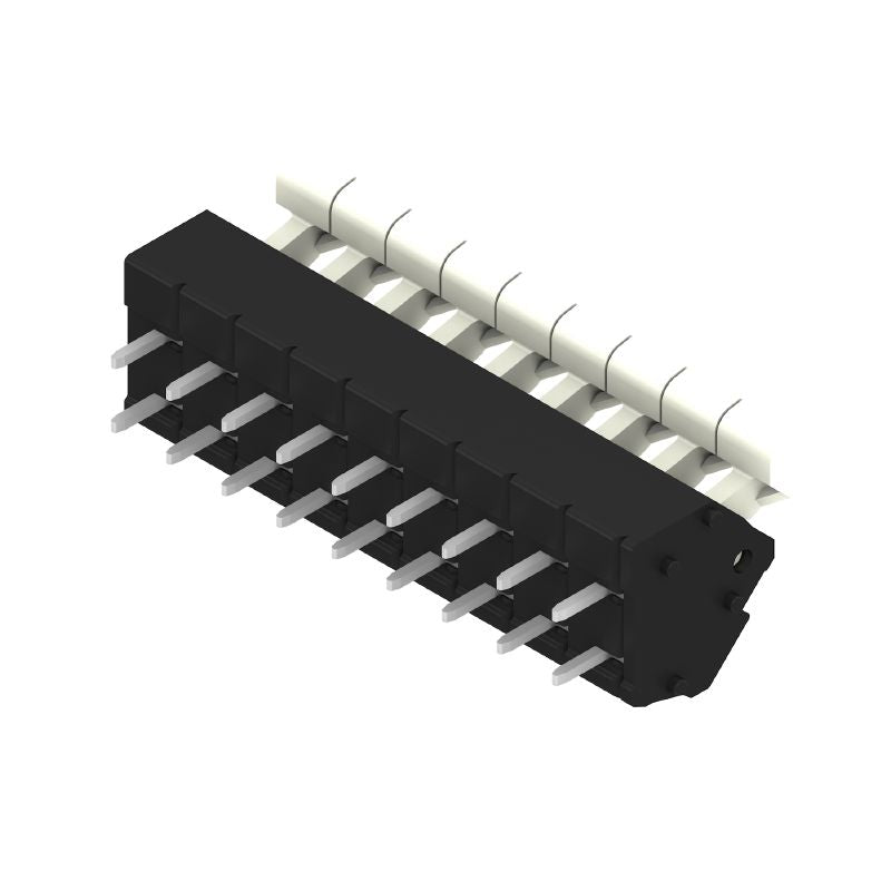1811580000 - 5mm Pitch Black PCB Terminal Block with 9 Poles (Pack of 100)