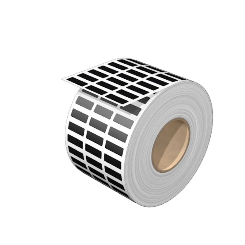 2005130000 - Black 6x17mm Self-Adhesive ESG Markers, 3000 per Reel (Pack of 3000)