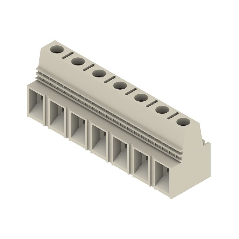1919100000 - 15mm PCB Terminal with 7 Poles and 4.5mm Solder Pins (Pack of 10)