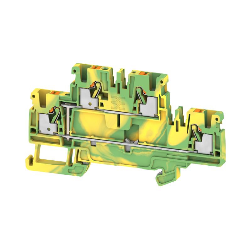 1547680000 - A2T 2.5mm² Terminal Block for TS 35 Rail, 800V (Pack of 50)