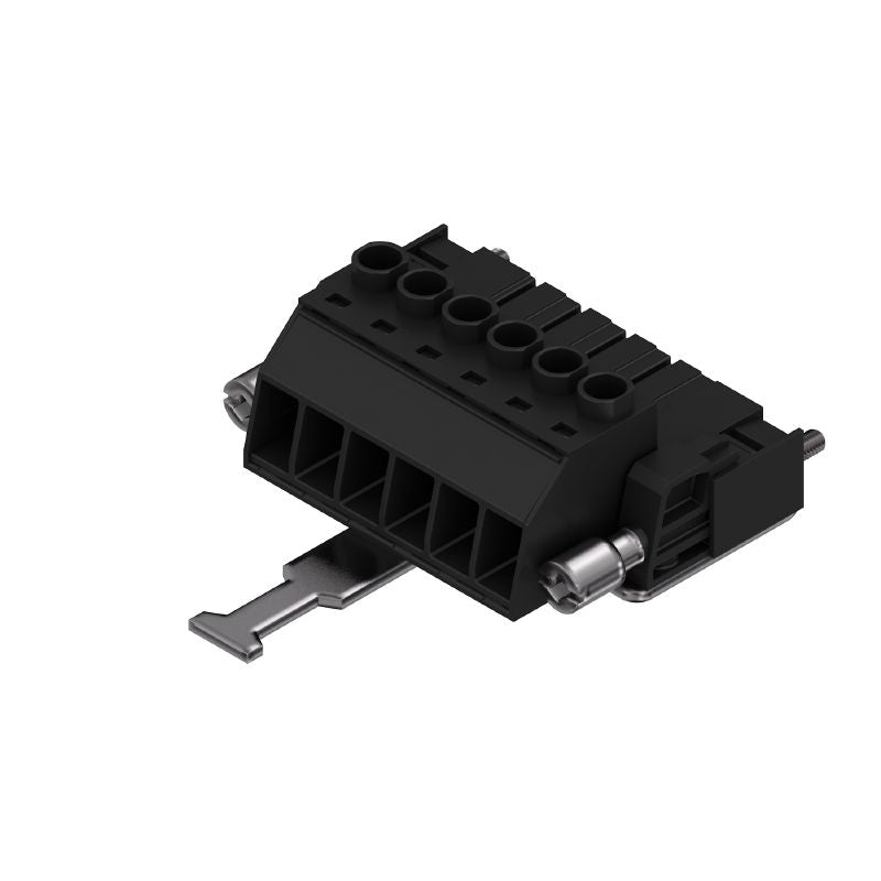 1951180000 - 7.62mm 6-Pole Male PCB Connector, 180° Orientation (Pack of 25)