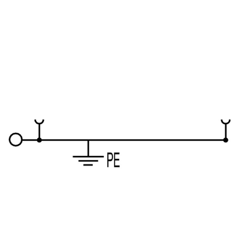 1854970000 - Green PE Terminal, 4mm², Tension-Clamp, 43mm Depth (Pack of 50)