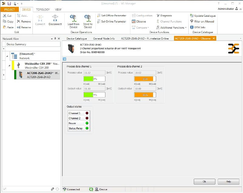 2456170000 - Dual-Channel HART Protocol Isolator for Ex Zone 0 Applications