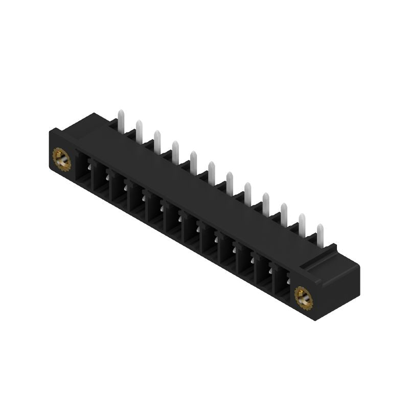 1037110000 - 3.81mm Pitch 12-Pole Male PCB Connector, Tinned Black (Pack of 50)