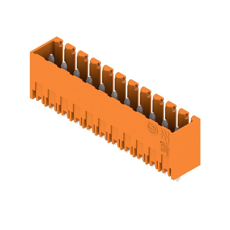1604560000 - 3.5mm 11-Pole PCB Connector, THT Orange Plug (Pack of 50)