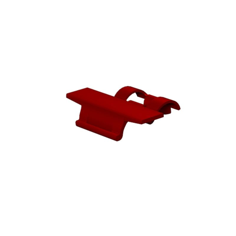 1062080000 - Red Clip for 4-6mm Cables, 21 x 9.3mm Dimensions (Pack of 120)