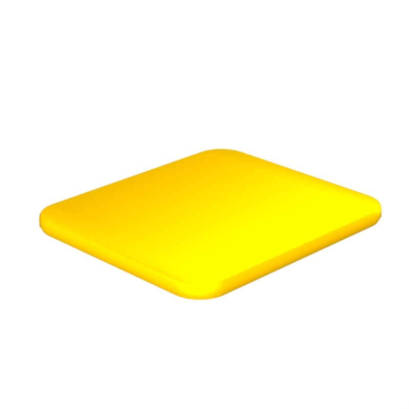 1131920000 - Yellow Self-Adhesive Device Marker, 15x17mm, RoHS Compliant (Pack of 80)