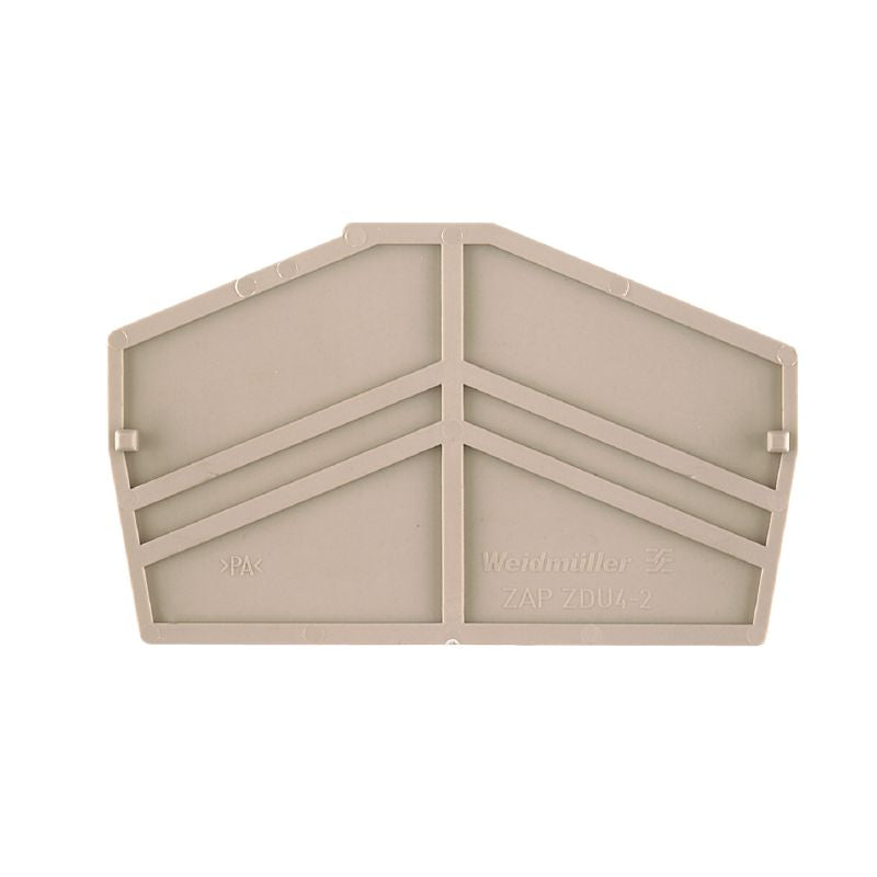 1770400000 - Snap-on Z-Series End Plate, RoHS Compliant, V-0 Wemid (Pack of 50)