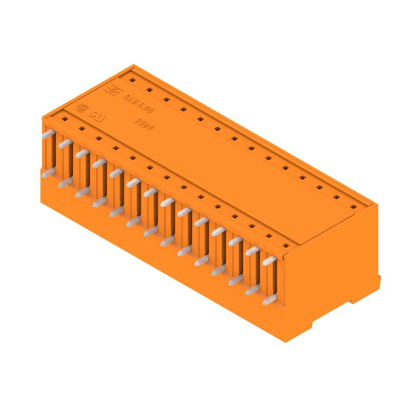 1601910000 - 5.08mm 28-Pole THT Male Header Connector in Orange (Pack of 10)