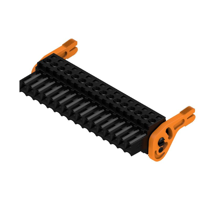 1688020000 - 16-Pole 3.50mm Female PCB Connector, 180° Angle (Pack of 24)