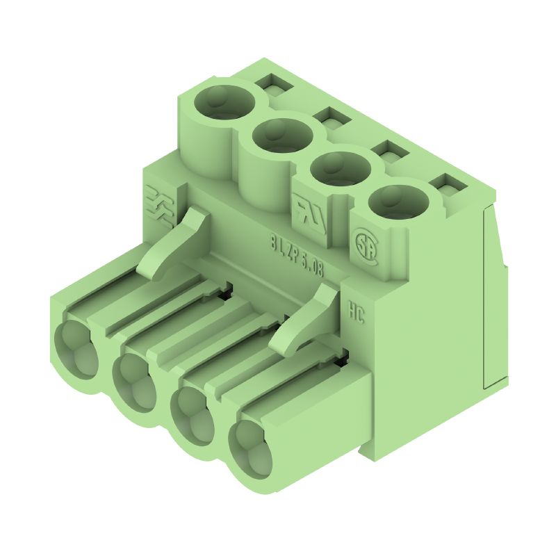 1137320000 - 5.08mm PCB Plug-in Female Connector with Clamping Yoke (Pack of 90)
