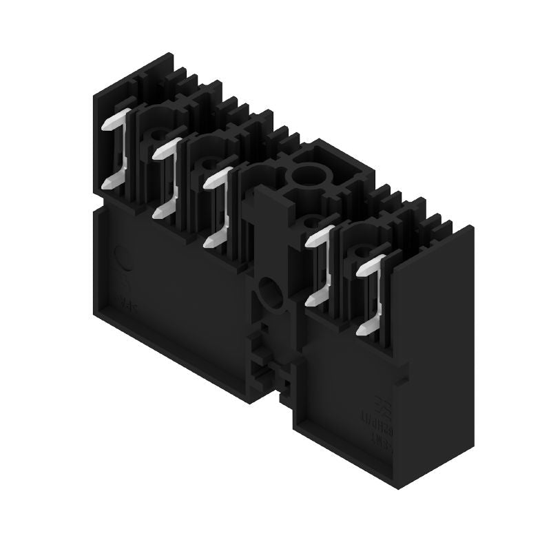 2499770000 - 7.62mm Pitch Male Header 5-Pole Connector, Black Finish (Pack of 50)