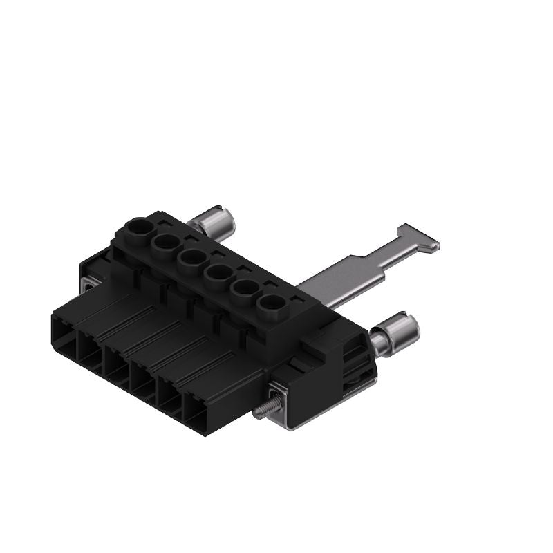 1932530000 - 6-Pole 7.62mm PCB Connector with 180° Angle (Pack of 25)