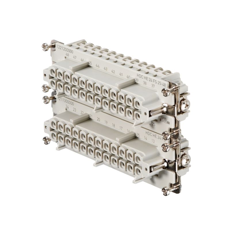 1221200000 - 24-Pole Female Connector, 500V, Dimensions: 111x34x35.2 mm