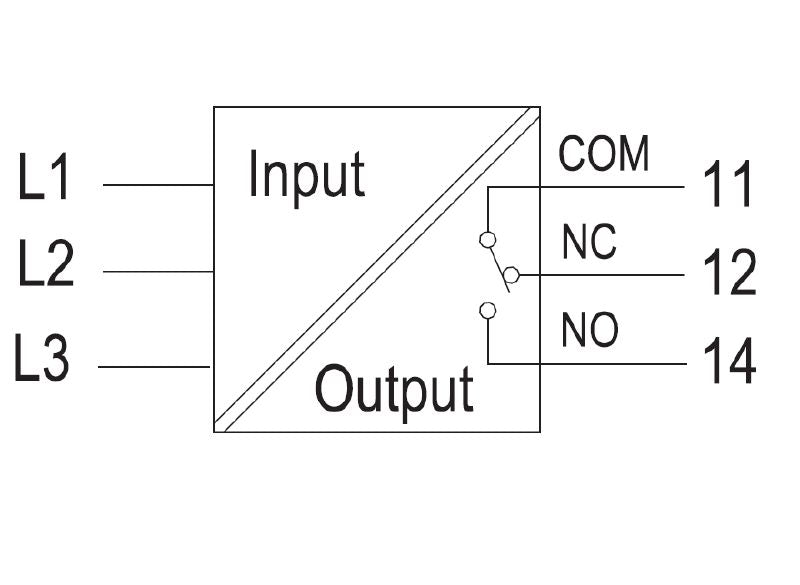 7760054310 - 90mm Electronic Three-Phase Device for 400V AC Input
