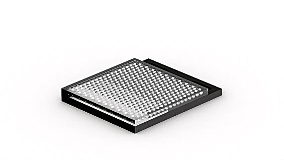 RE6151BA - IP67 ABS Reflector with Mounting Holes, 61 x 51.5 mm