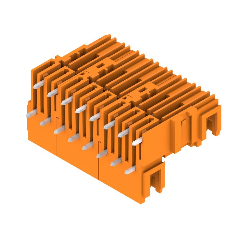 1726340000 - 5.08mm Male PCB Connector, 16 Poles, 90° Elbow (Pack of 20)
