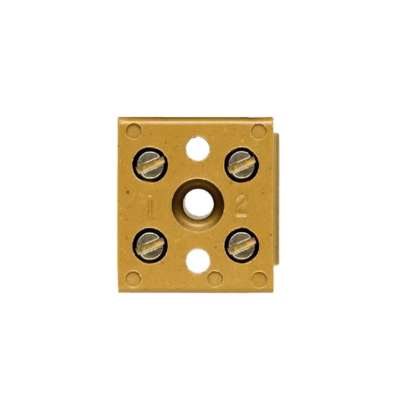 0624720000 - 4 Connection Terminal Strip, 32A, Yellow Design (Pack of 100)
