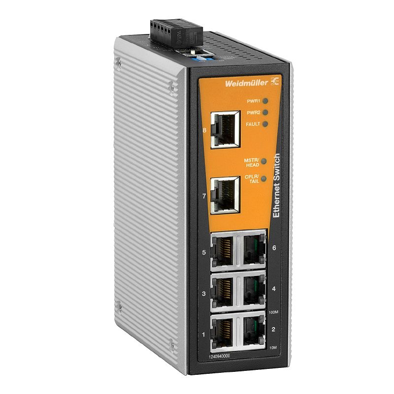 1240940000 - Managed 8-Port Fast Ethernet Switch for Extreme Conditions