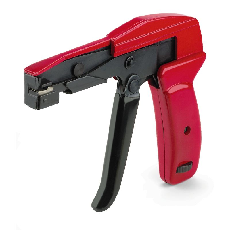 1296000000 - Versatile Cable Tie Tool with Adjustable Force and RoHS Compliance