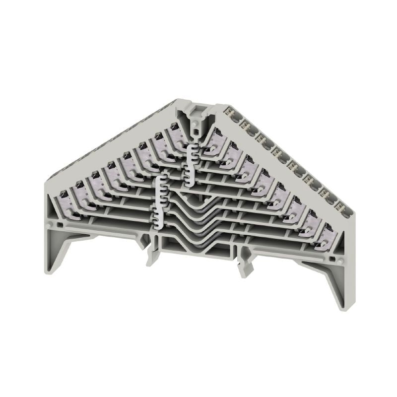 1173850000 - 8-Level Grey Connection Hub, 35x15 mm, 1.5 mm² (Pack of 20)