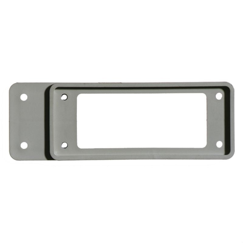 1665030000 - 150.5mm Grey Heavy-Duty Connector Adapter Plate (Pack of 10)