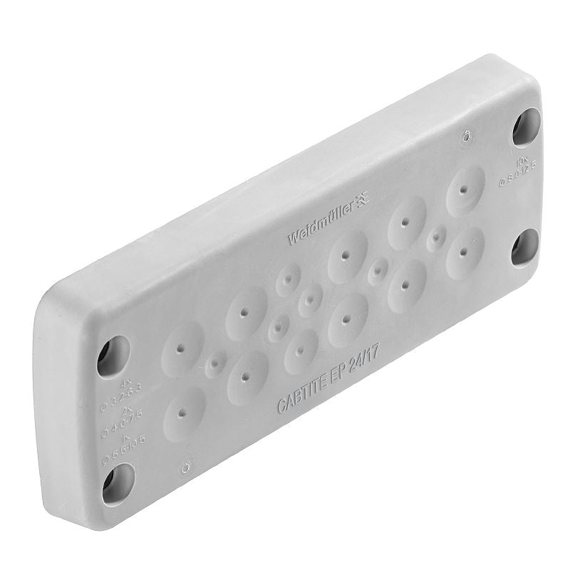2779350000 - IP66 Cable Entry Plate, 58mm x 149.6mm, TPE Construction (Pack of 10)