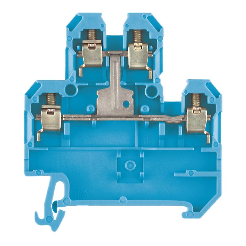 0363680000 - Blue Modular Terminal, 4 Connections, 4 mm², 500V (Pack of 25)