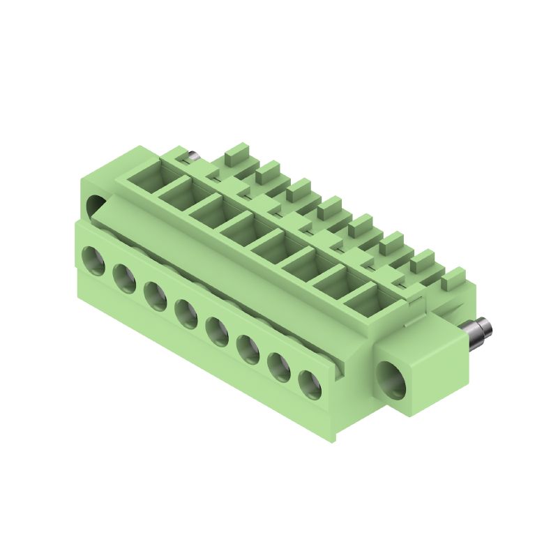 1798900000 - 3.81mm 8-Pole Female PCB Connector with 90° Clamping (Pack of 50)