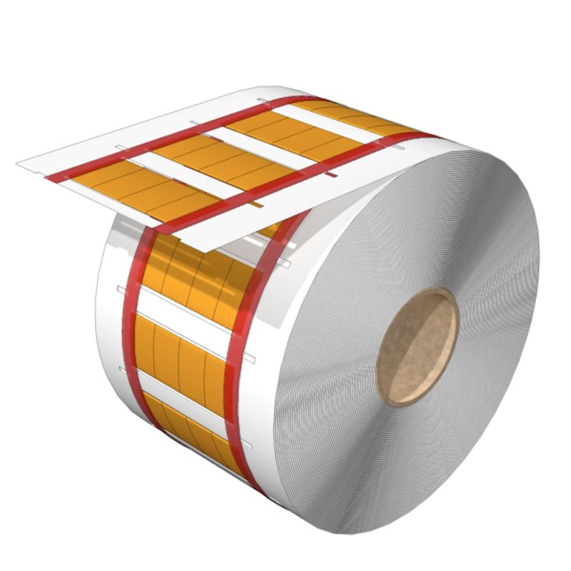 2526160000 - Yellow Cable Markers 12.7x20.9mm, 2000pcs, RoHS Compliant (Pack of 2000)