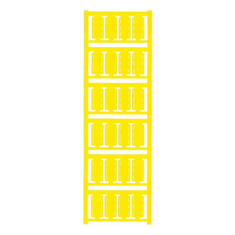1323450000 - Yellow SlimFix X Cable Markers, 24 x 13.62 mm, 7-40 mm (Pack of 120)