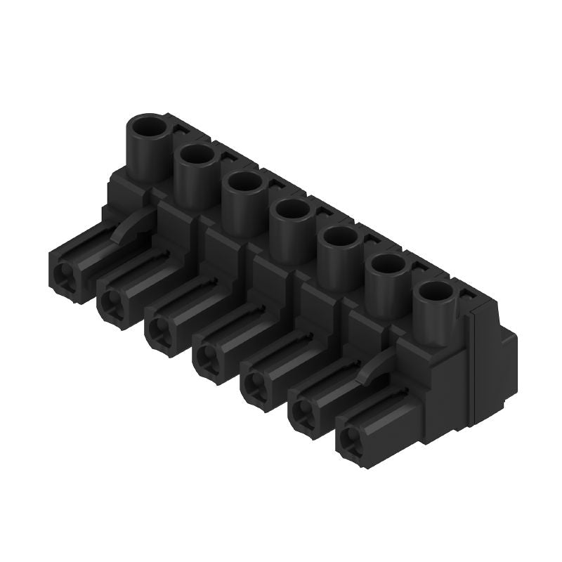 1059610000 - 7-Pole 7.62mm Female PCB Connector with Clamping Yoke (Pack of 50)