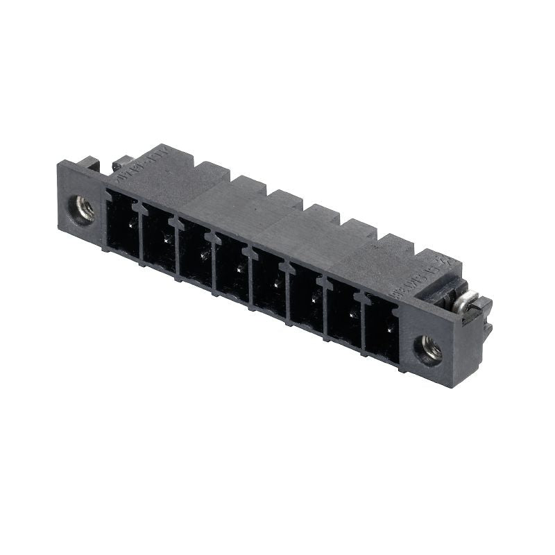 1862630000 - 3.81mm 8-Pole Male Connector Plug with Solder Flange (Pack of 50)