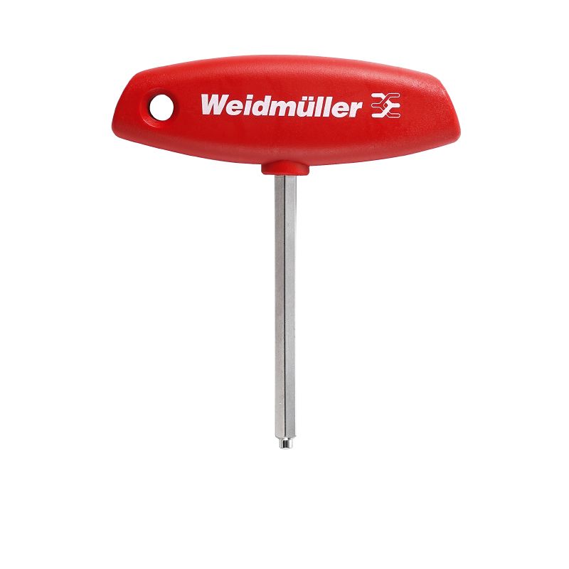 0407900000 - Size 6 Hexagon Screwdriver with T-Handle and Pilot Tip