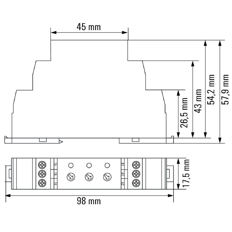 2496190000 - Multifunction Timing Relay with 5A, 24-230V, LED Indicator
