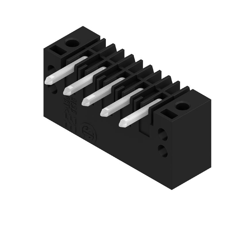 1615560000 - 3.50mm 5-Pole Male PCB Connector, THT Soldering, Black Box (Pack of 50)