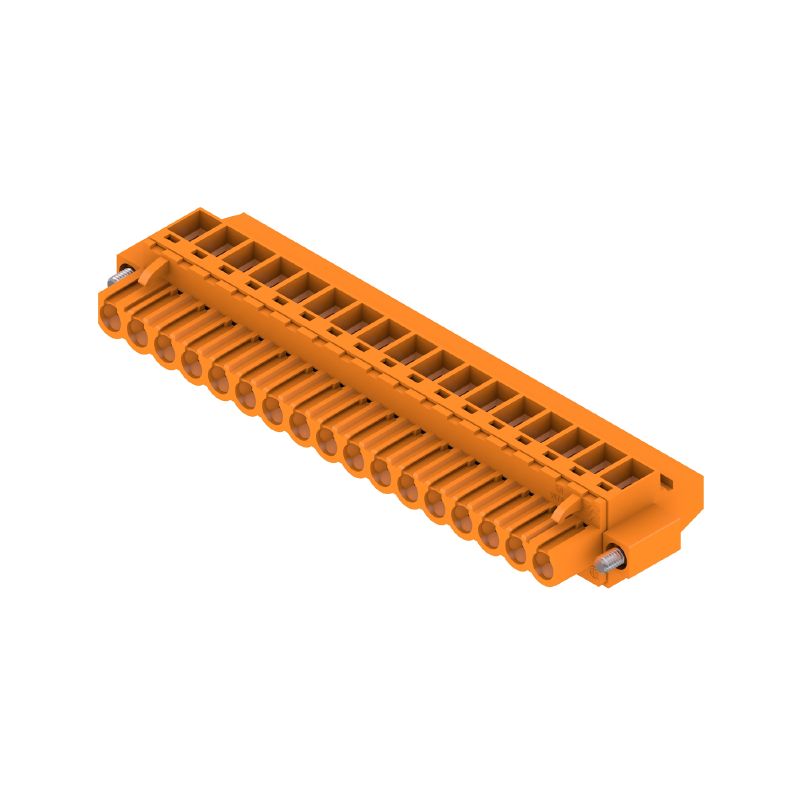 1959320000 - 5.00mm PCB Female Connector with 90° Angle, 17 Poles (Pack of 18)