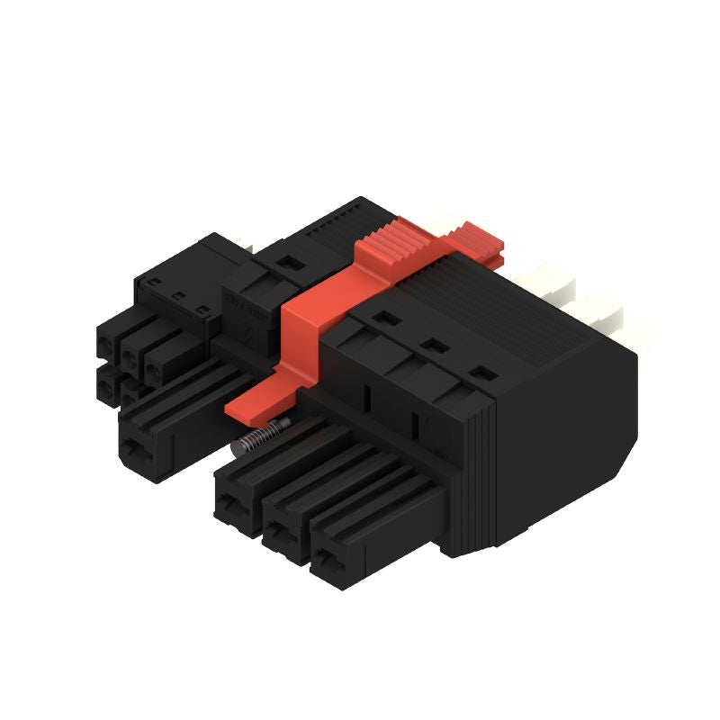 2549570000 - 7.62mm 4-Pole PCB Connector for 180° Push-In Field Connections (Pack of 36)